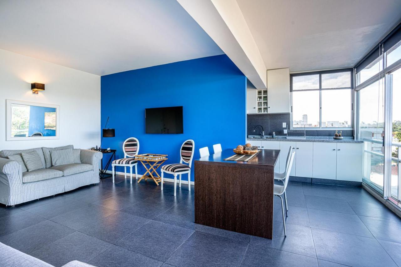 Casa Azul Primera Linea Mar I Playa Mansa Parada 10 Edificio Isla De Gorriti Punta del Este Exterior photo